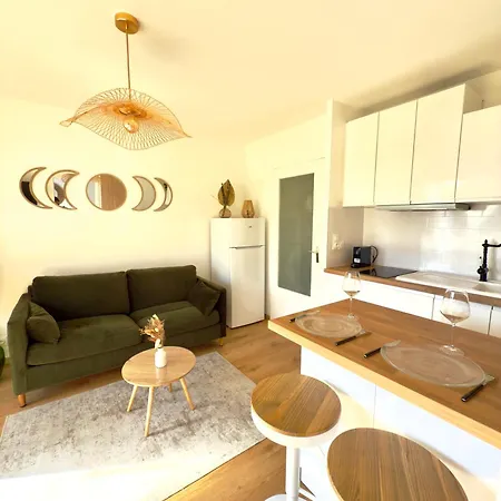Cosy 1 Pour 2 Pers - Renove - Terrasse - Parking Lejlighed *